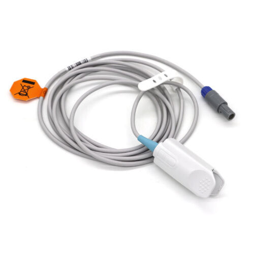2PC Adult Finger SpO2 Probe Oxygen Sensor Fit For CONTEC Patient Monitor CMS8000