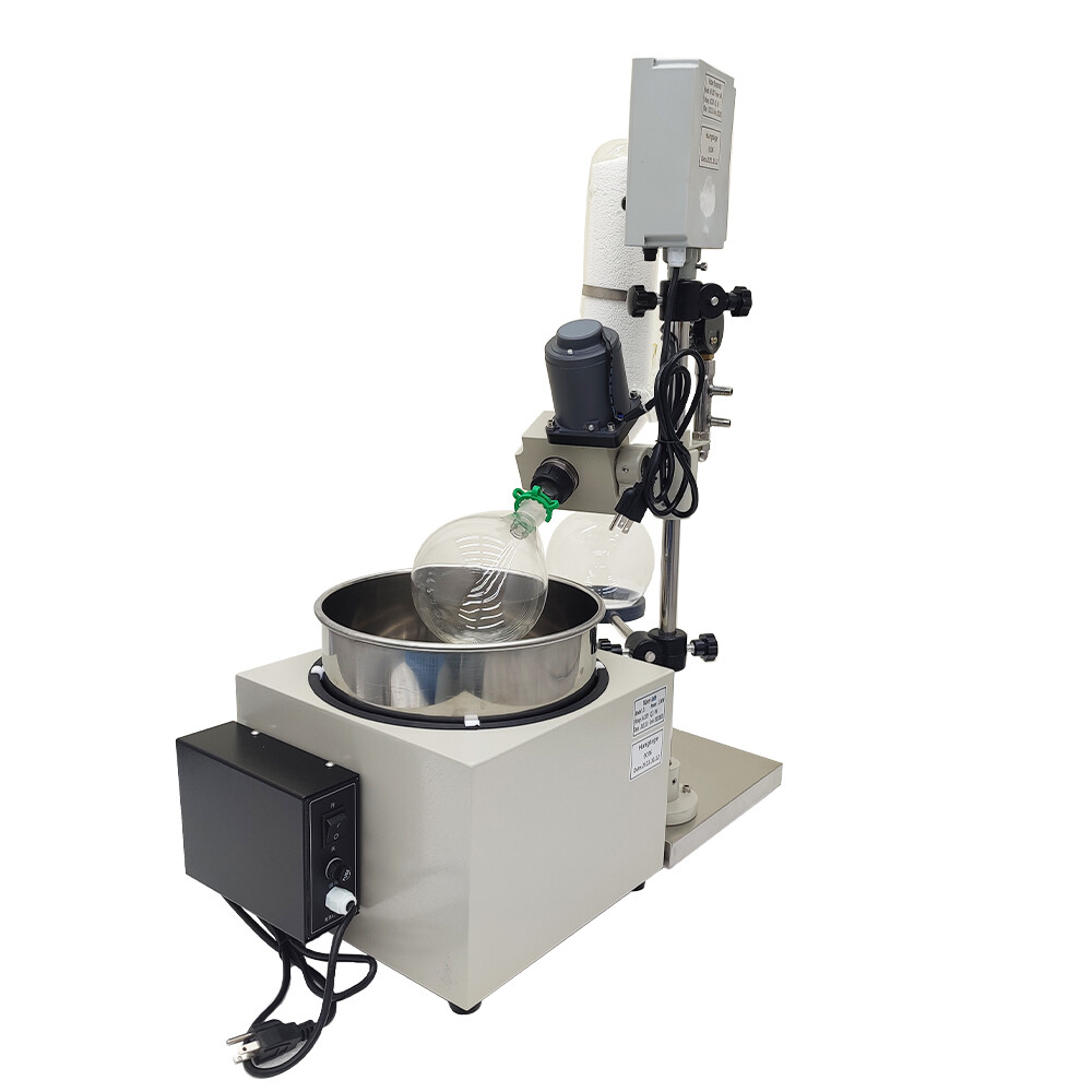 2L Lab Rotary Evaporator Rotavapor Digital Heating Bath Test Machine Lab Devices