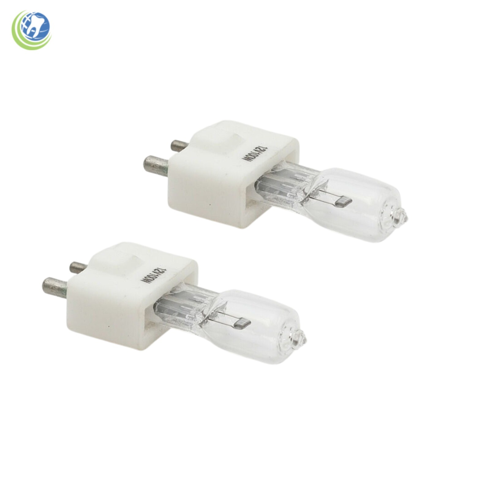 2 X DENTAL OVERHEAD OPERATORY BULB HALOGEN REFLECTION PROJECTION 12V 100W