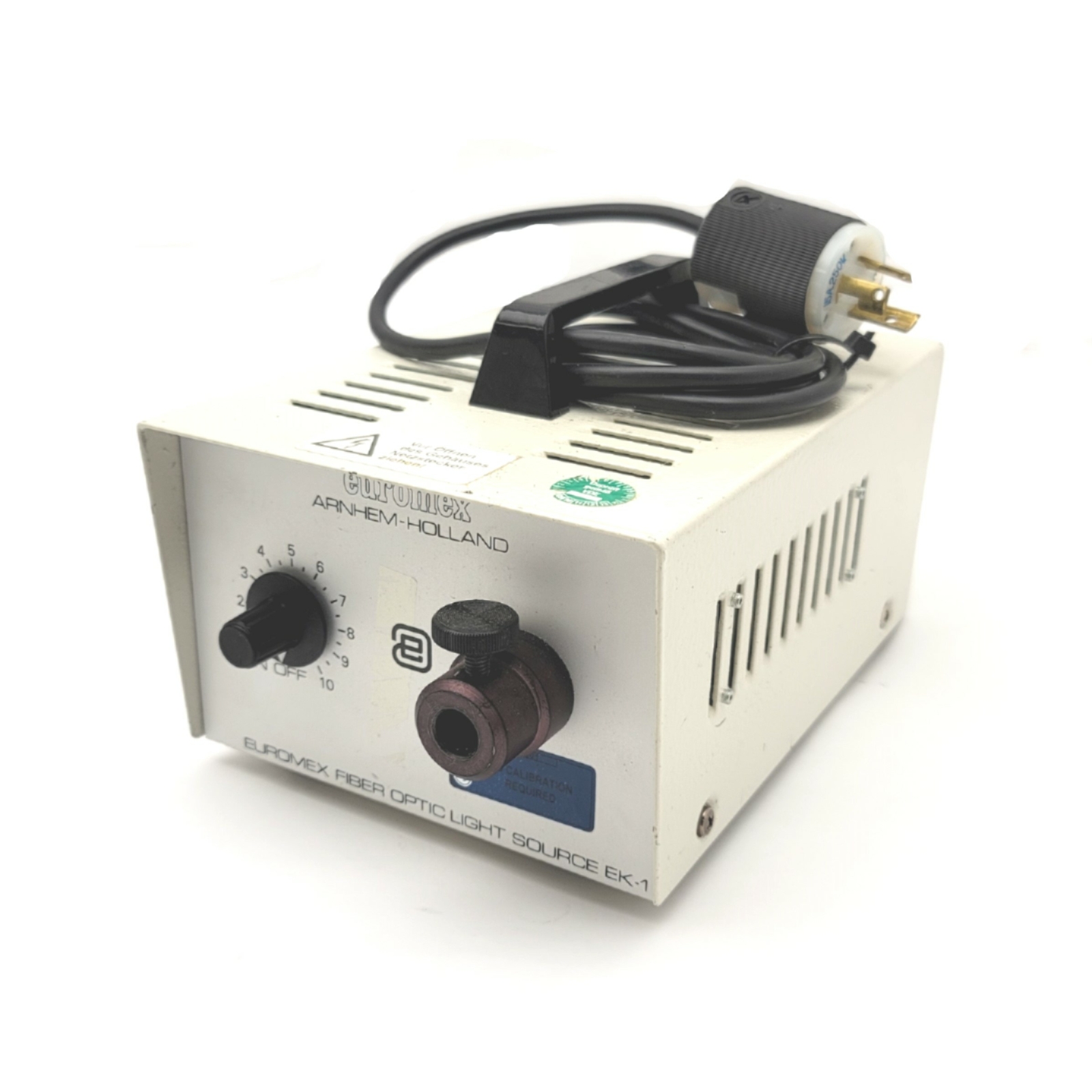 Euromex Illuminator EK-1 Fiber Optic Light Source 100W Halogen, 230VAC 50Hz 1.0A