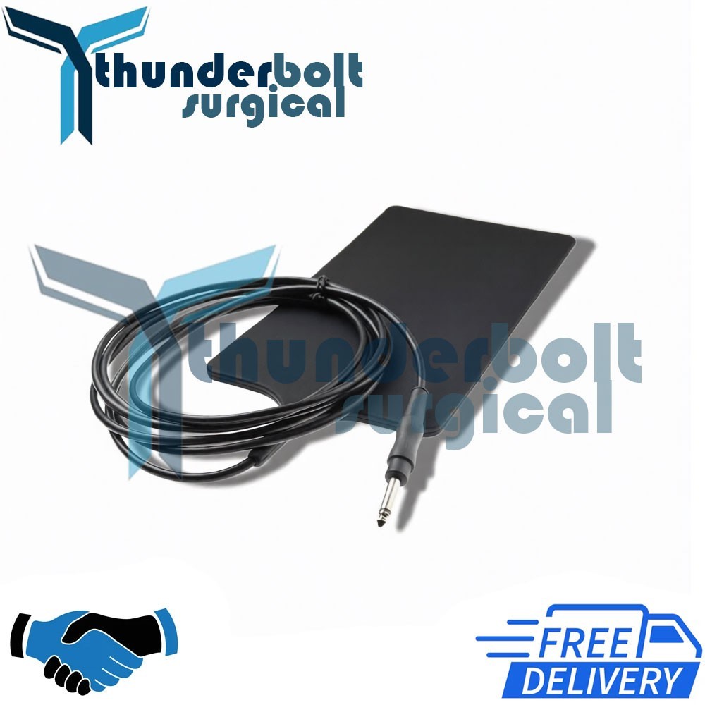 Reusable Patient Return Plate ESU Grounding Pad for Electrosurgical Cautery REM