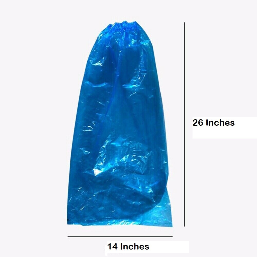 20 40 Pieces Disposable Long Shoe Covers Waterproof