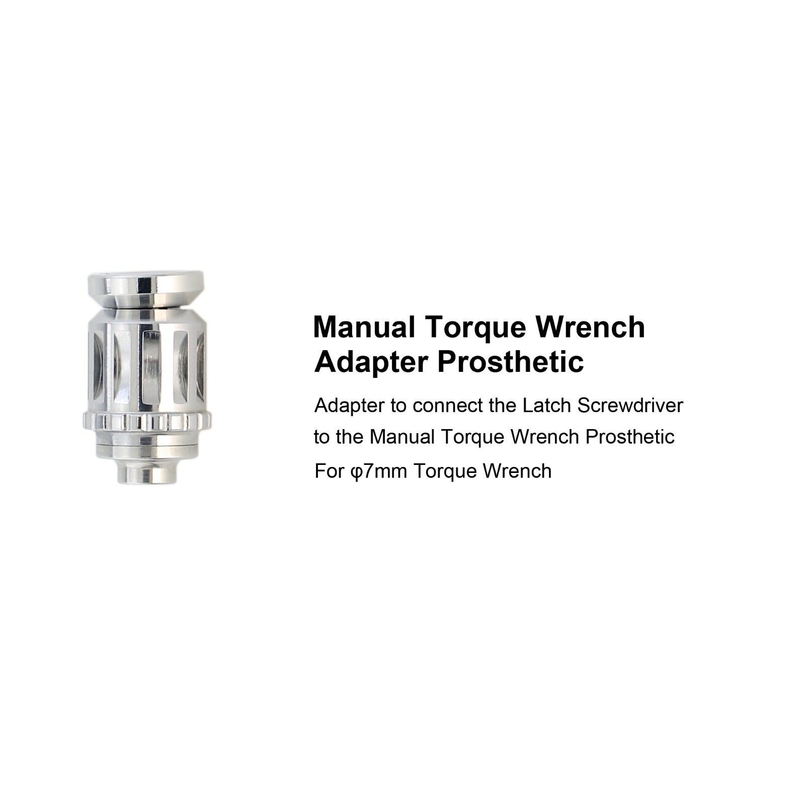 Dental Manual Torque Wrench Adapter Prosthetic Neobiotech 7mm Nobel 8mm