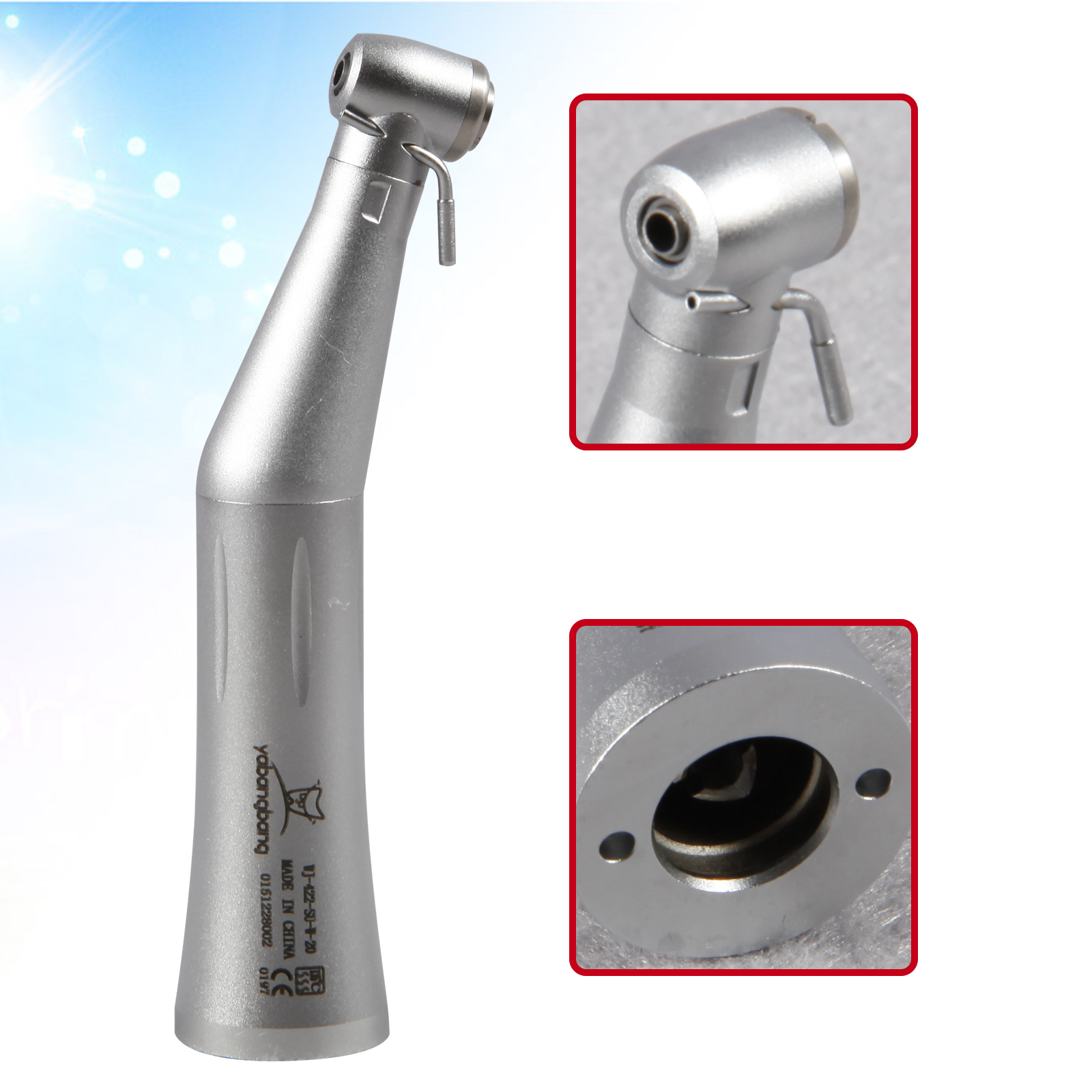 NSK S-MAX SG20 Dental 20:1 Reduction Implant Contra Angle Handpiece Low Speed NY