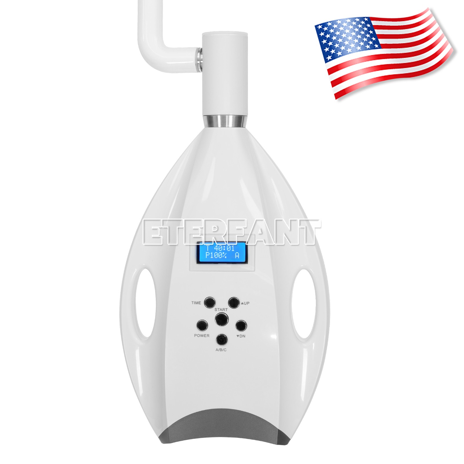 Dental Mobile Teeth Whitening Light Lamp Teeth Machine Blue/Red/Purple Light