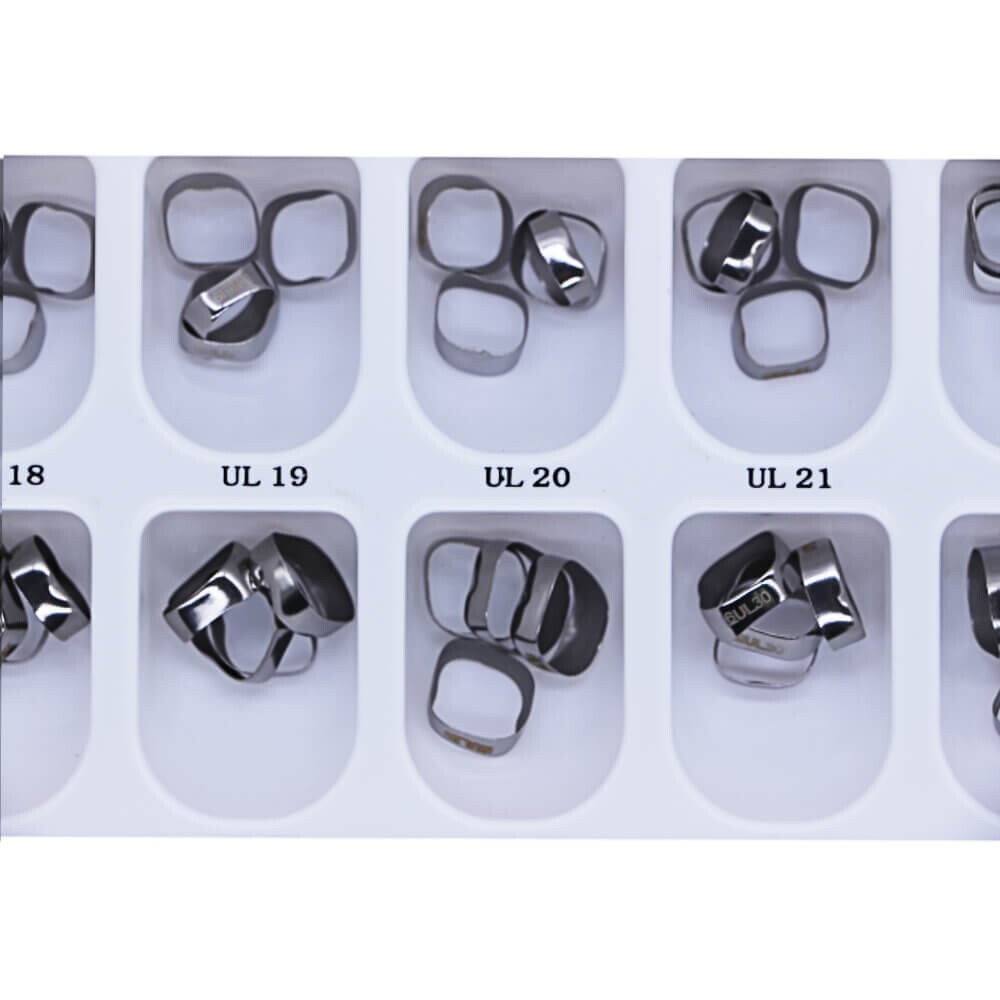 1 Case Dental Orthodontic Plain bands 10-33# 4 kits 96pcs/kit 384pcs