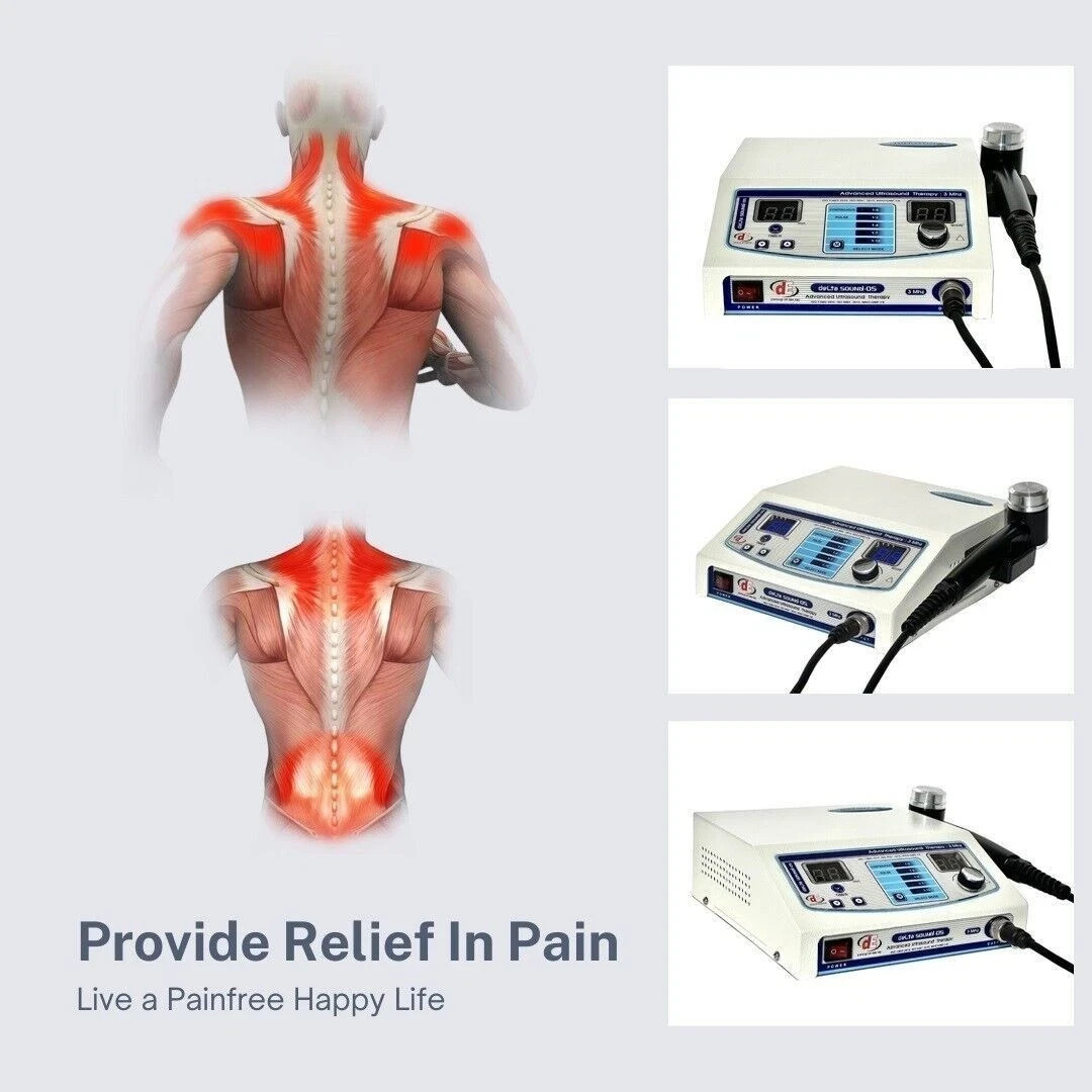 ! Branded Ultrasound Therapy Machine 3 Mhz Delta S- 05 .