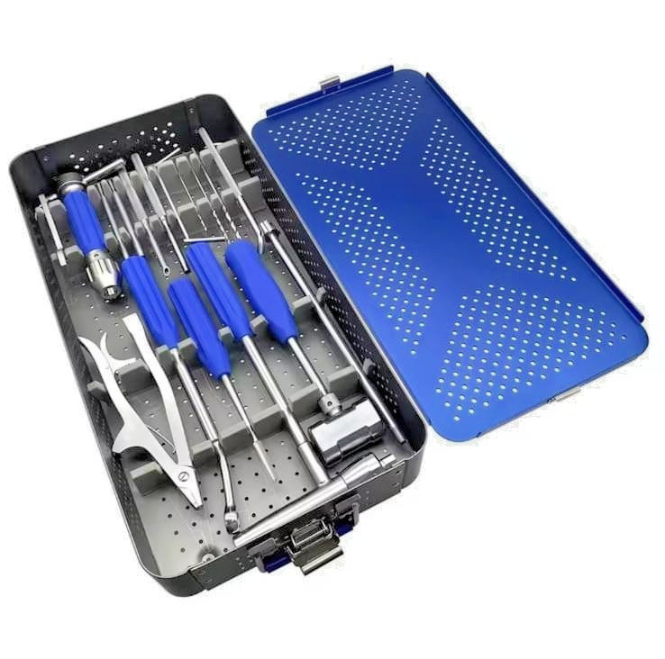 Elastic Nail Instrumentation Set With Titanium Case Box Surgical Instruments