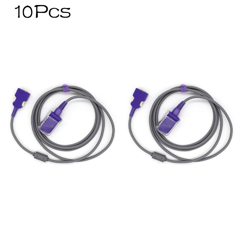 Compatible For DOC-10 (DOC10) OEM SpO2 Extension Cable, 2.2M ~ 10PCS