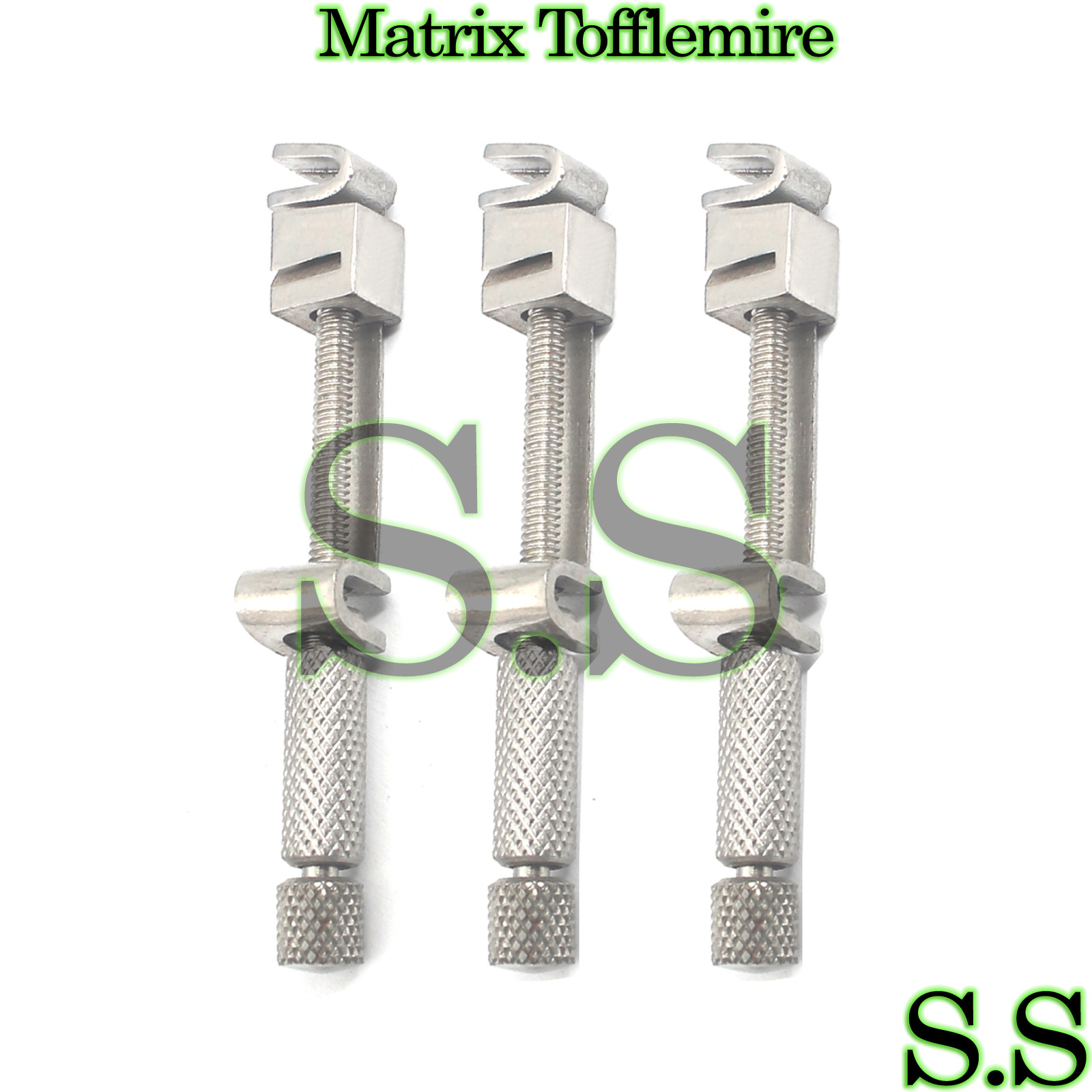 3 Universal Tofflemire Matrix Band Retainers Dental