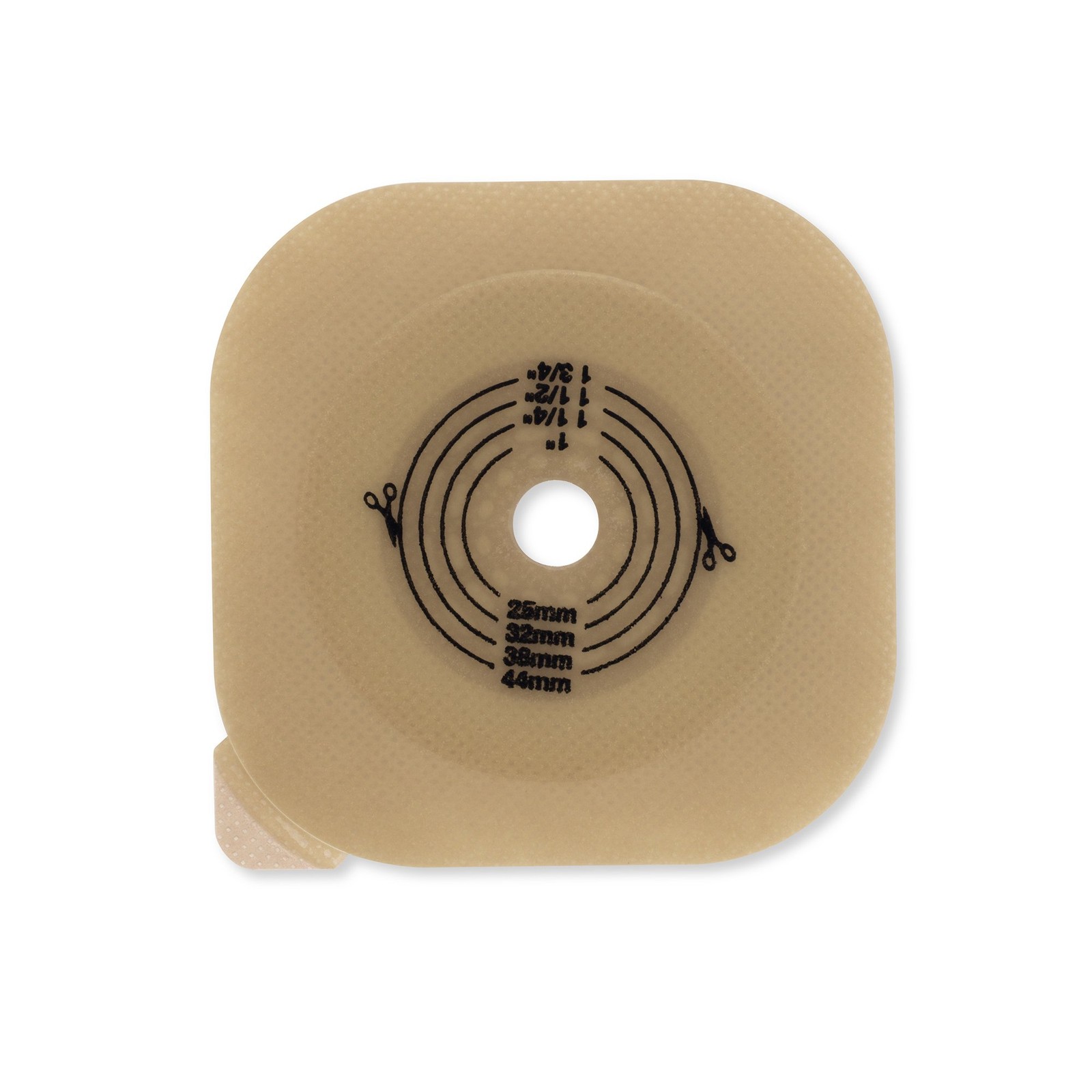 Hollister New Image Flat CeraPlus Skin Barrier, 1 Inch Opening (5/BX)