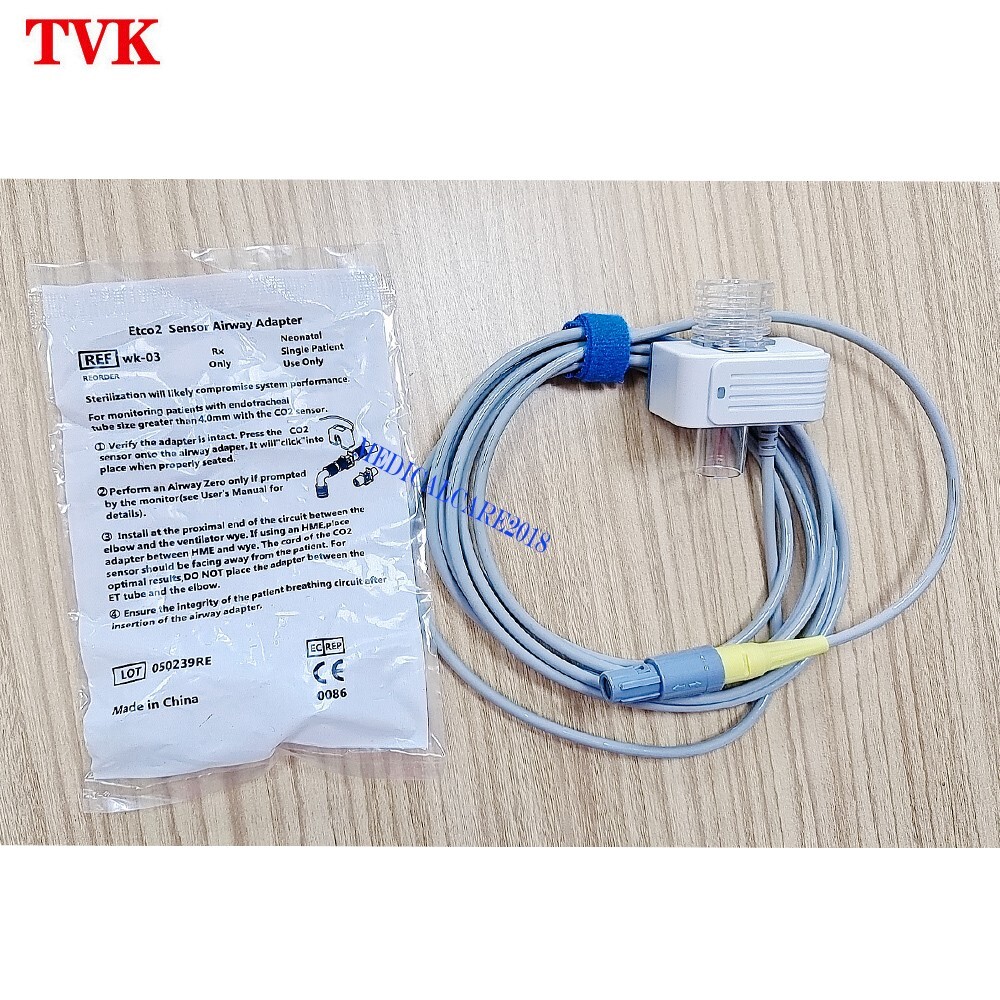 Mainstream Capnograph ETCO2 Sensor For Bionet BM3 BM3Vet,NDIR CO2 Digital Module