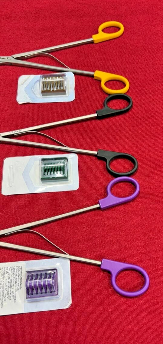 Open Surgery Hem-o-Lok Appliers with Cartridge Reusable Instruments – 3 Set