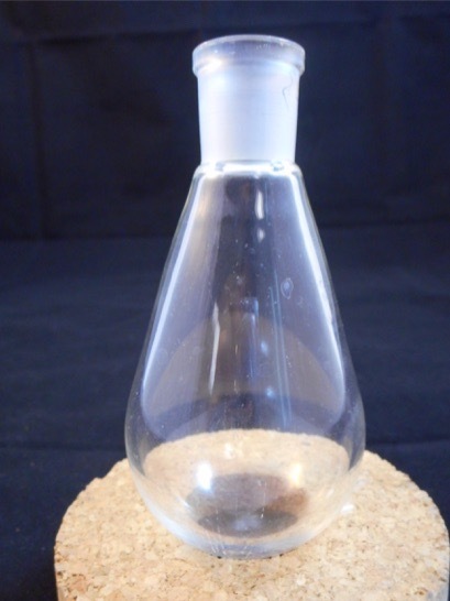 ADAMS & CHITTENDEN Glass 50mL Evaporator Recovery Evaporating Flask 14/20 Joint