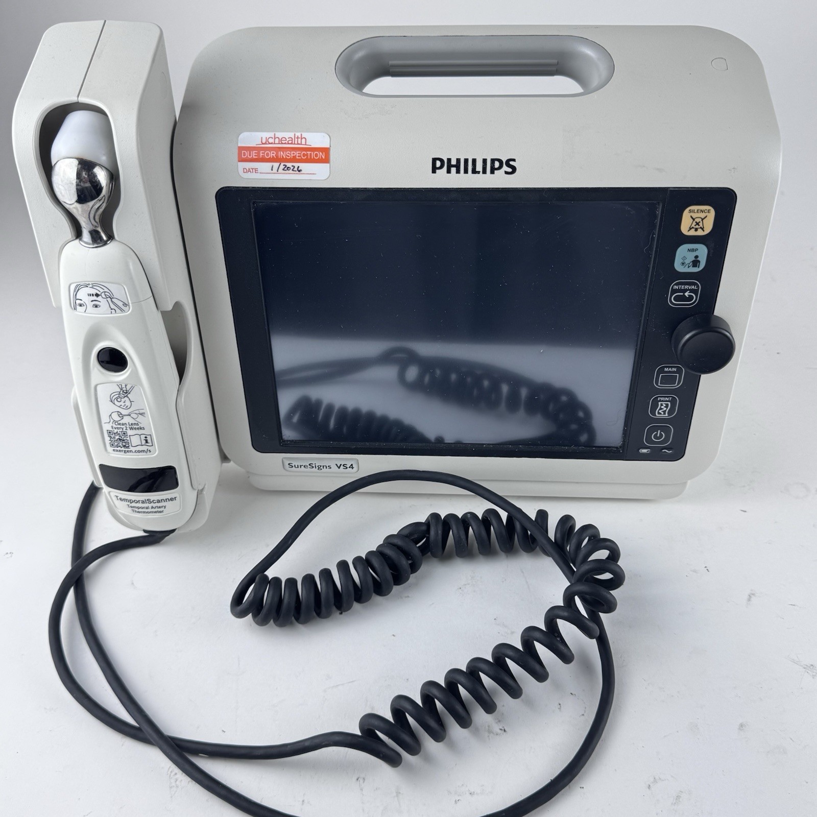 Philips SureSigns VS4 Portable Vital Signs Patient Monitor