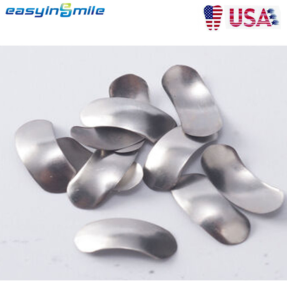 EASYINSMILE Dental Matrix Band Sectional Contoured Refill 50μm Stainless S/M/L