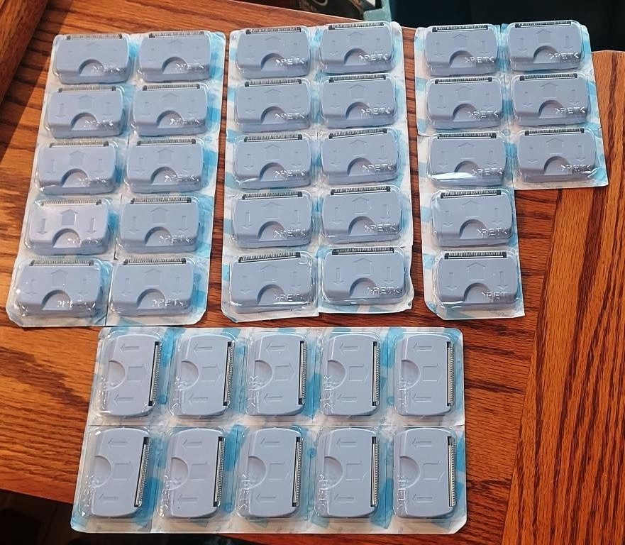 CareFusion 4406 Surgical Clipper Blades 38 in lot O