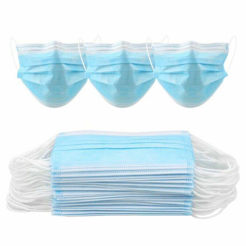 Disposable Non-Medical 3-Ply Face Masks 50 Pack