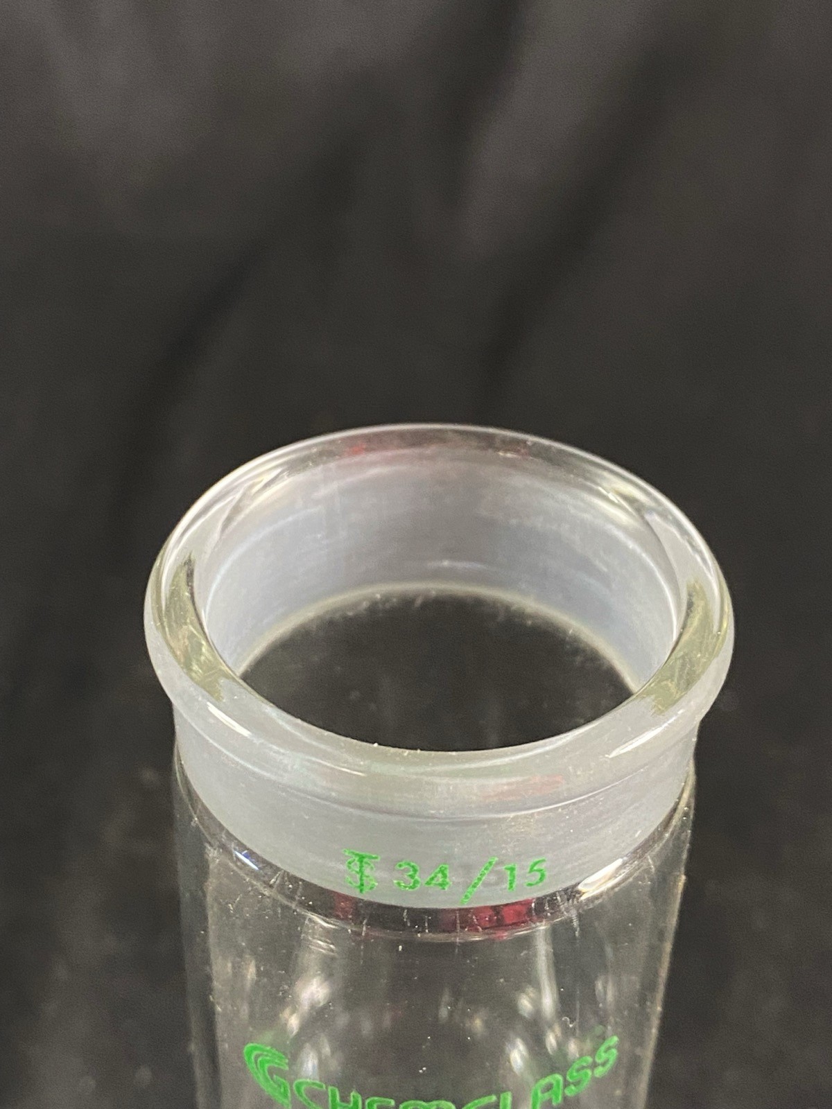 CHEMGLASS Cylindrical TLC Developing Chamber Complete #34/15 Joint CG-1181-01