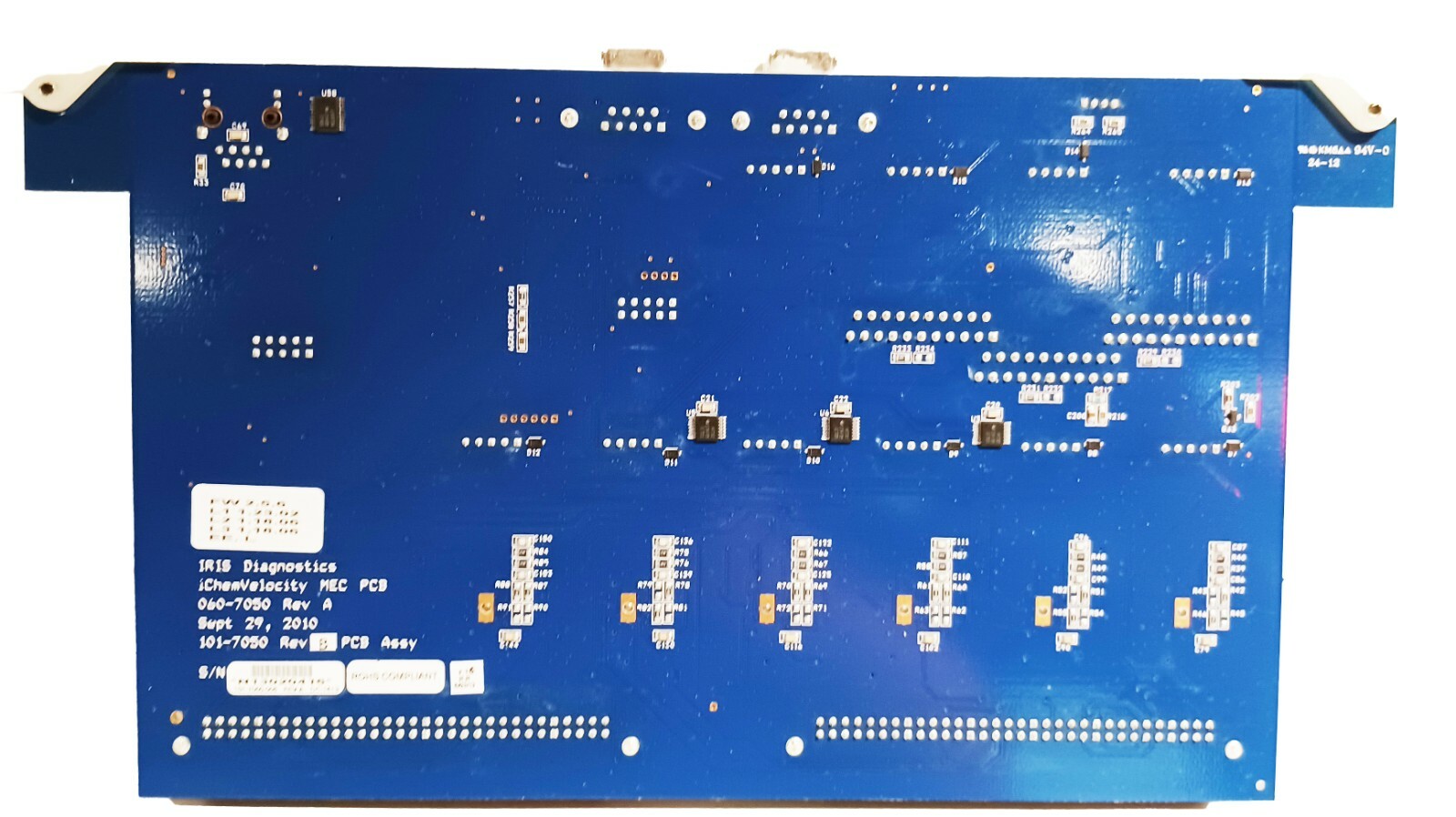 Beckman Coulter Iris IChem Velocity Control Card 101-7050-006 Rev. A