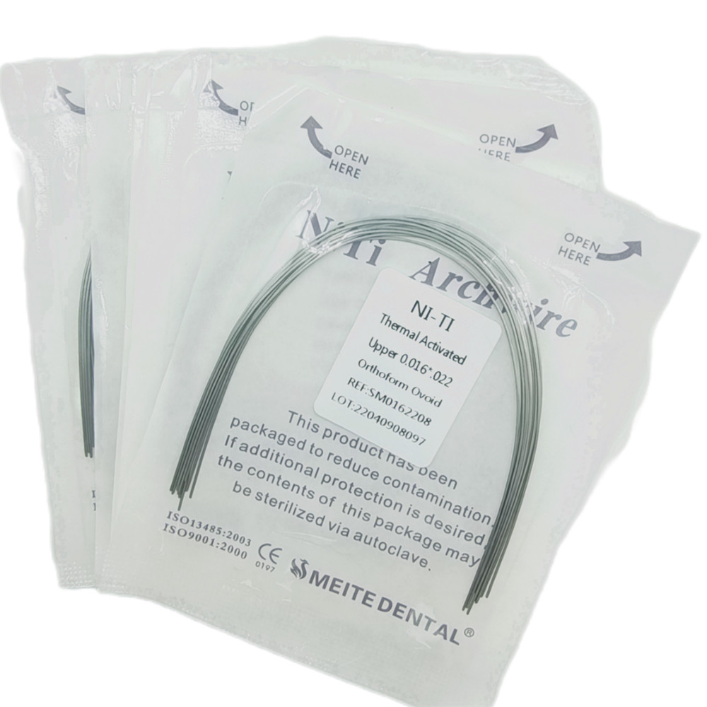 Alambre de Arco Rectangular Niti Activado Térmicamente para Ortodoncia Dental To