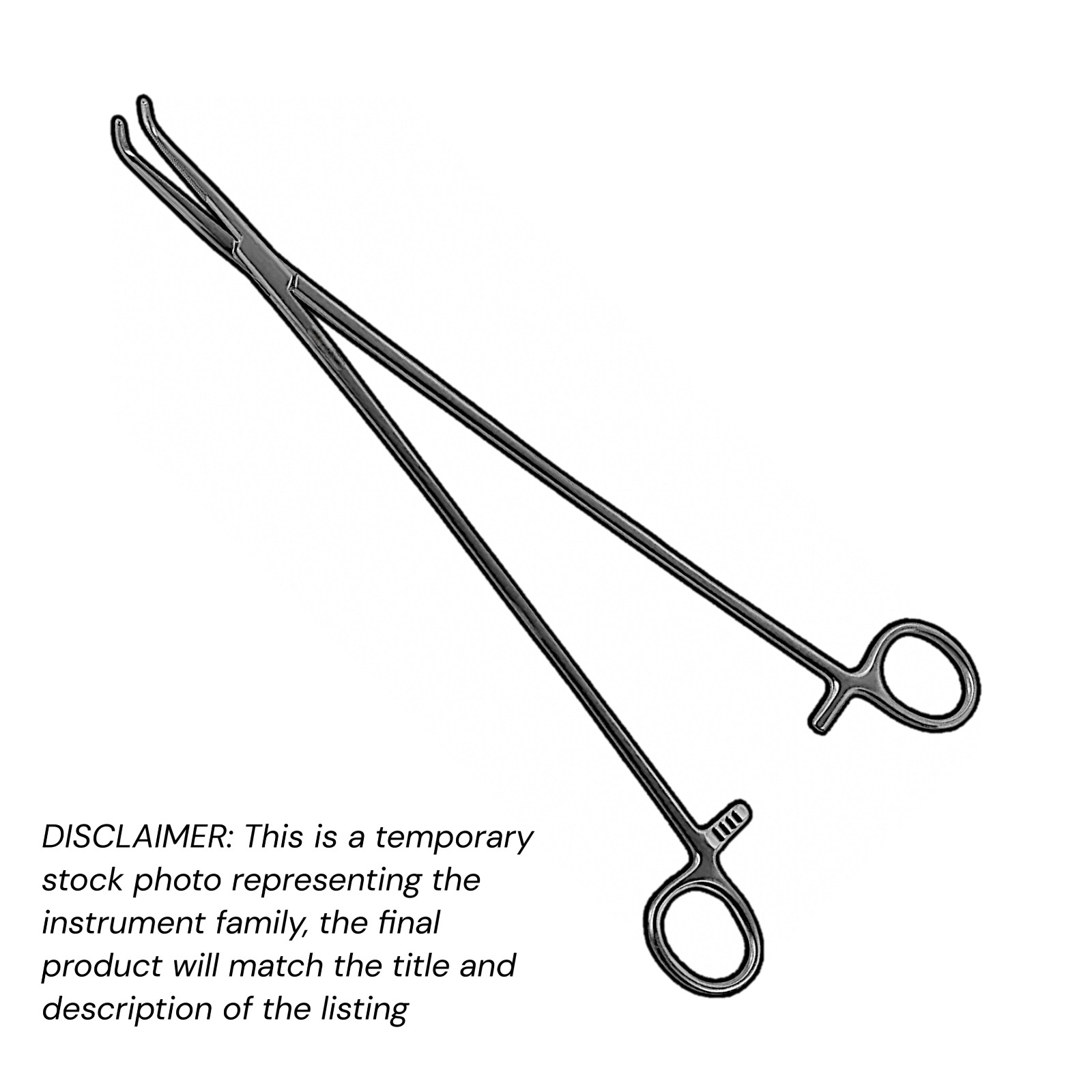Kantrowitz Hemostatic Forceps 9″ Full Curved Delicate Jaws Stainless Steel XPRS