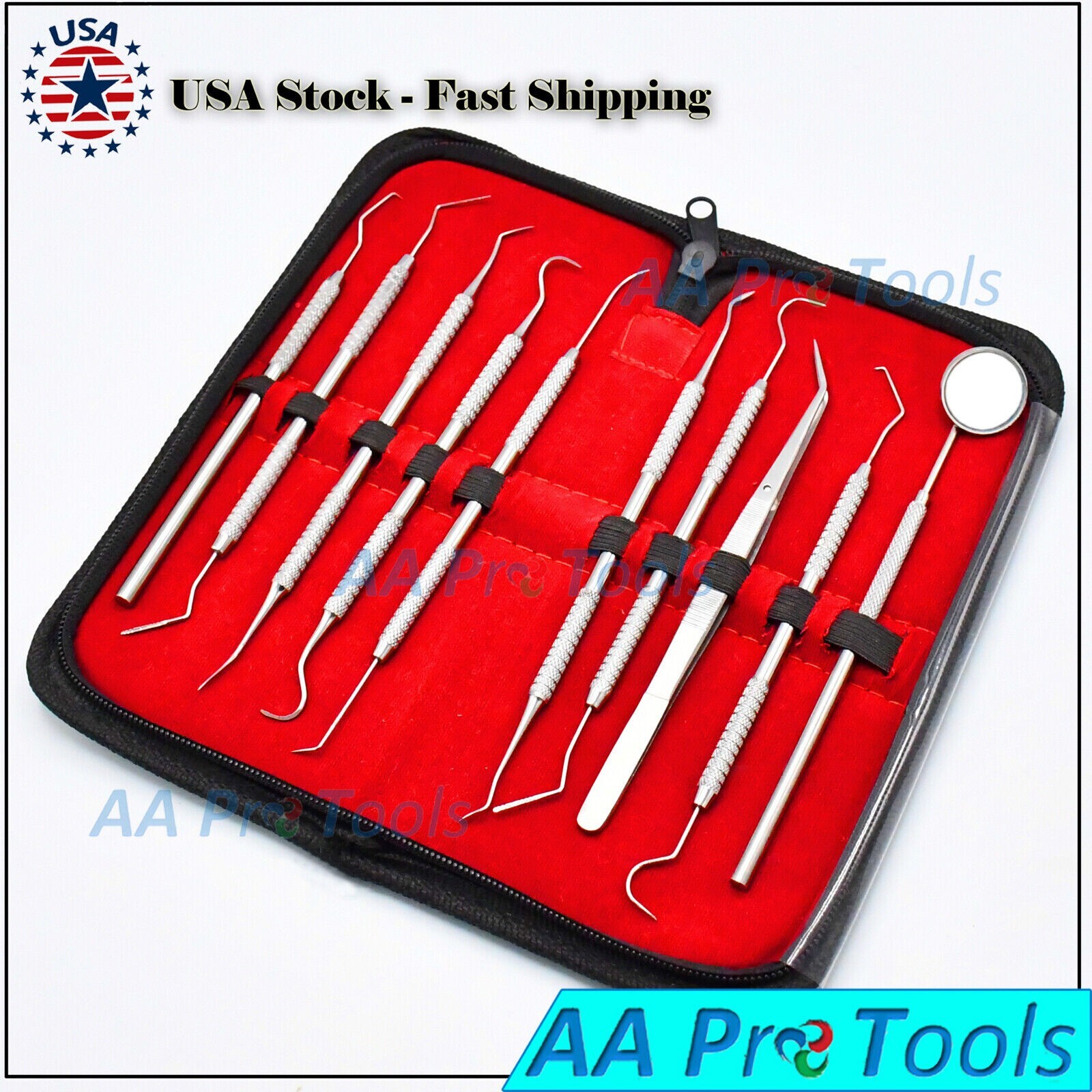 10 Kits Dental Set Scaler Picks Deep Cleaning Professional Oral Hygiene Tools