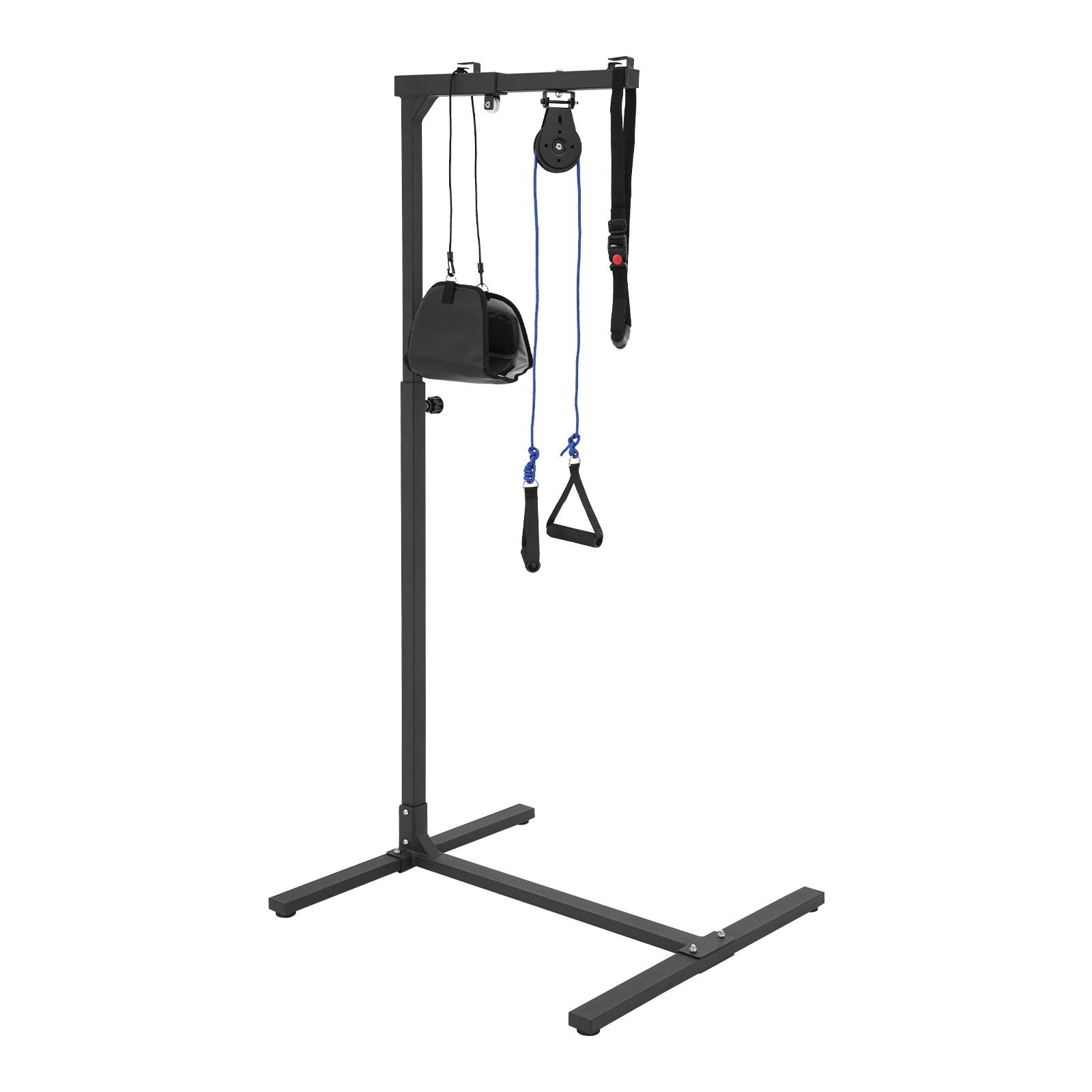 Multifunctional Standing Frame & Stand Up Assist Bar, Bed Lift for Elderly Black