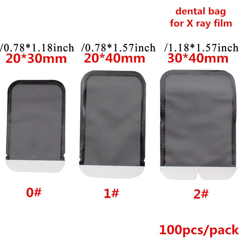Envelopes Size 2 Dental Protective Bag Barrier For Digital X-Ray ScanX 100Pcs