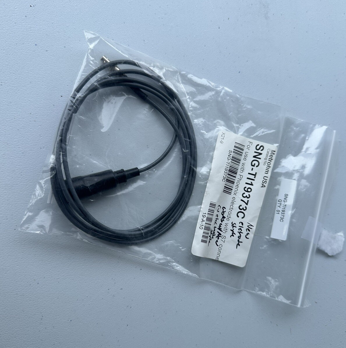 Metrohm USA SNG-TI19373C Cable S7 Phoenix electrode with S7 Connector