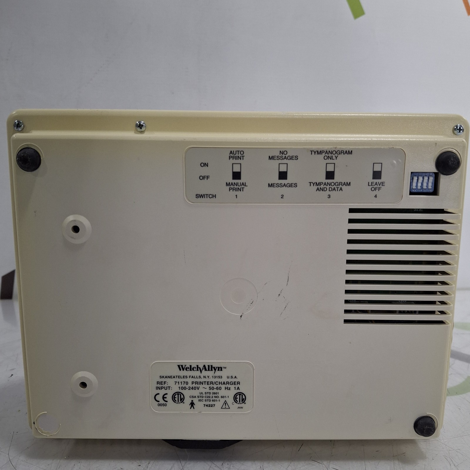 Welch Allyn 71170 Printer/Charger