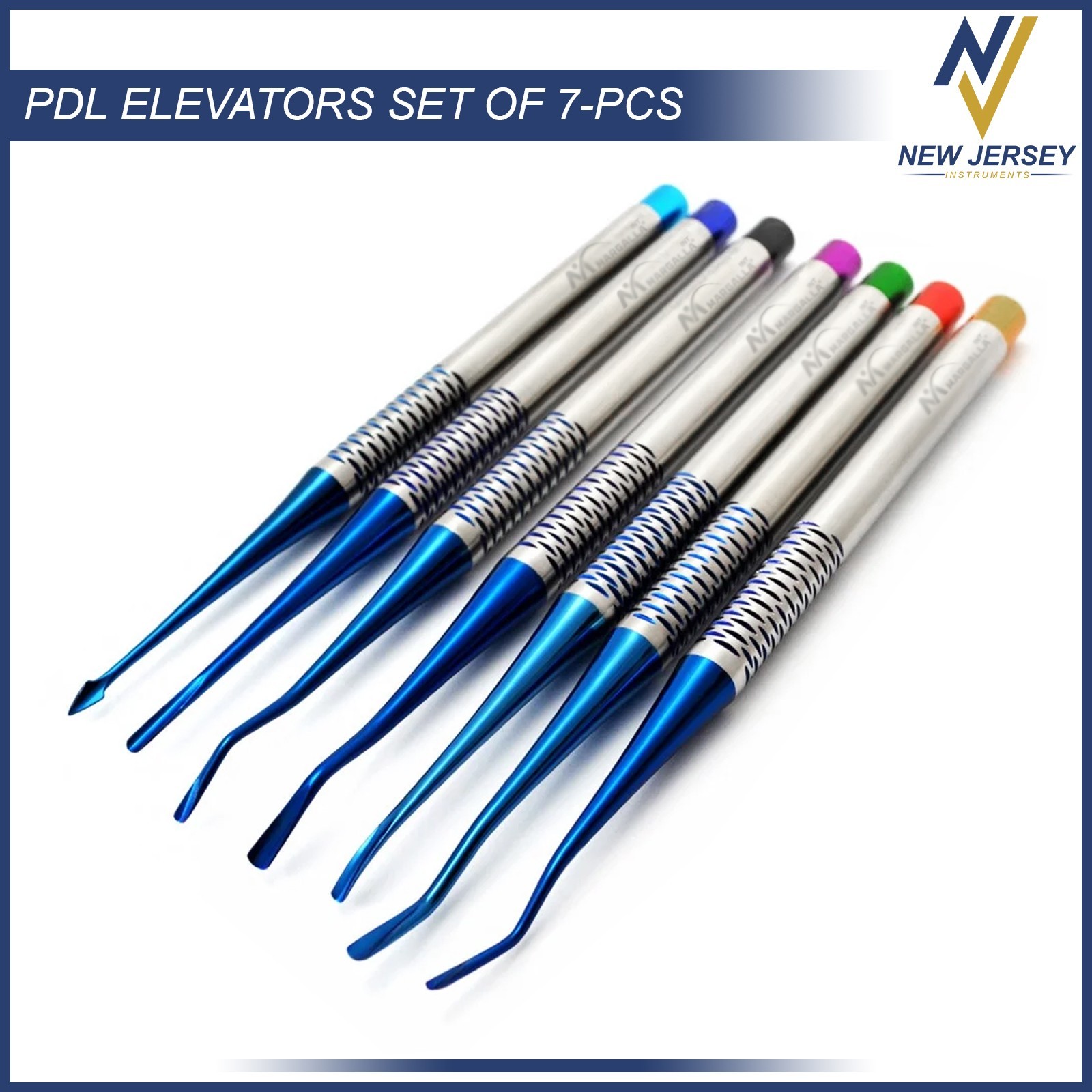 Dental Luxating Elevators PDL Periotome Luxation Root Extracting Extraction Kit