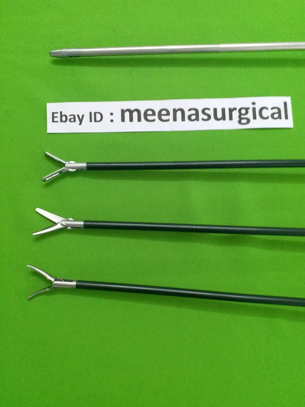 4 PC Laparoscopic Set Needle Holder 5mmx330mm Endoscopy Surgical Instruments
