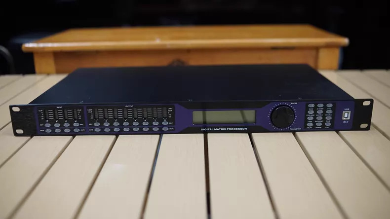 1PC Used Peavey VSX 48E VSX48E Audio Processor by DHL shipping
