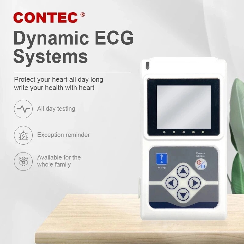 TLC5000 12 Channel ECG Holter ECG 24 Hours Holter EKG Monitor Software.