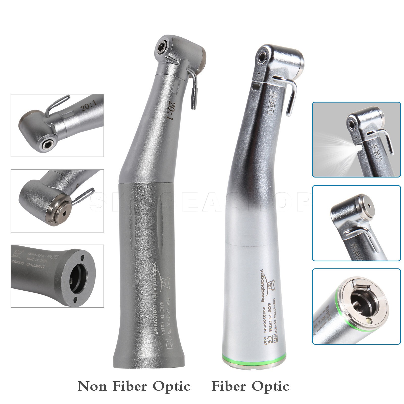 NSK S-Max SG20 Dental Handpiece Surgical Implant Reduction LED/Non LED 20:1