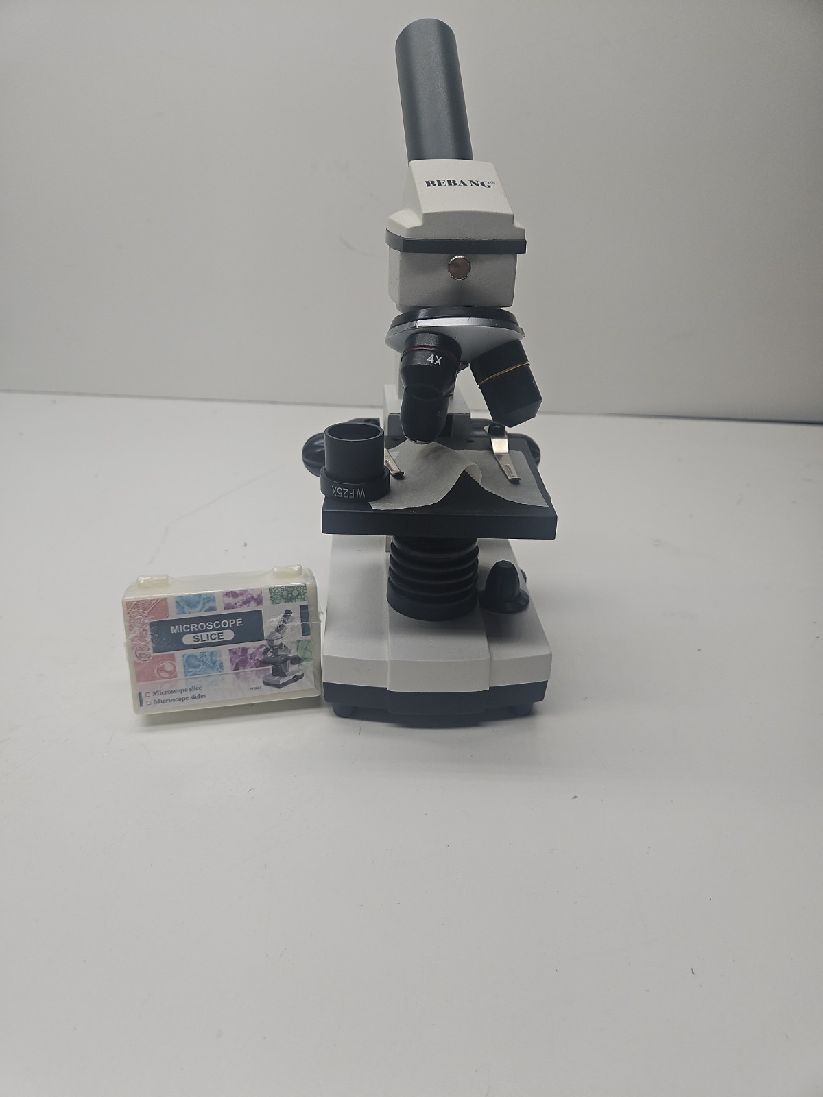 BEBANG Ultra Power Microscope 100X-2000X with Microscope Slice
