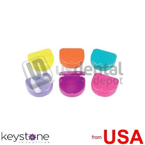 KEYSTONE High-Gloss Ortho Box – New Age Aqua, 120/Bx. 3/4in deep. Ortho 446111