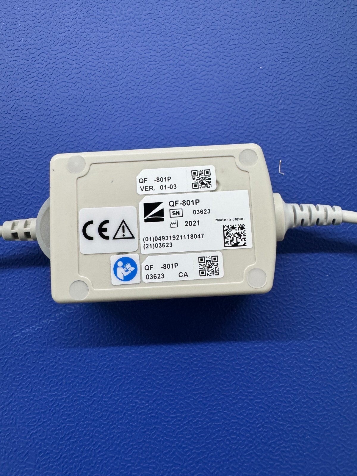 Nihon Kohden QF-801P Module~2226 Interface for Oridion Medtronic MicroPod etCO₂