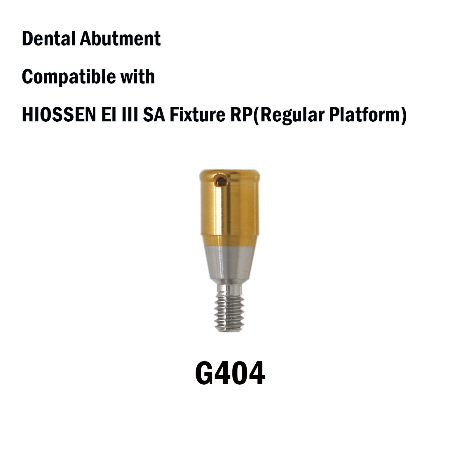 US Dental Locator Abutment Mini/Regular Platform for Hiossen ET III SA Fixture