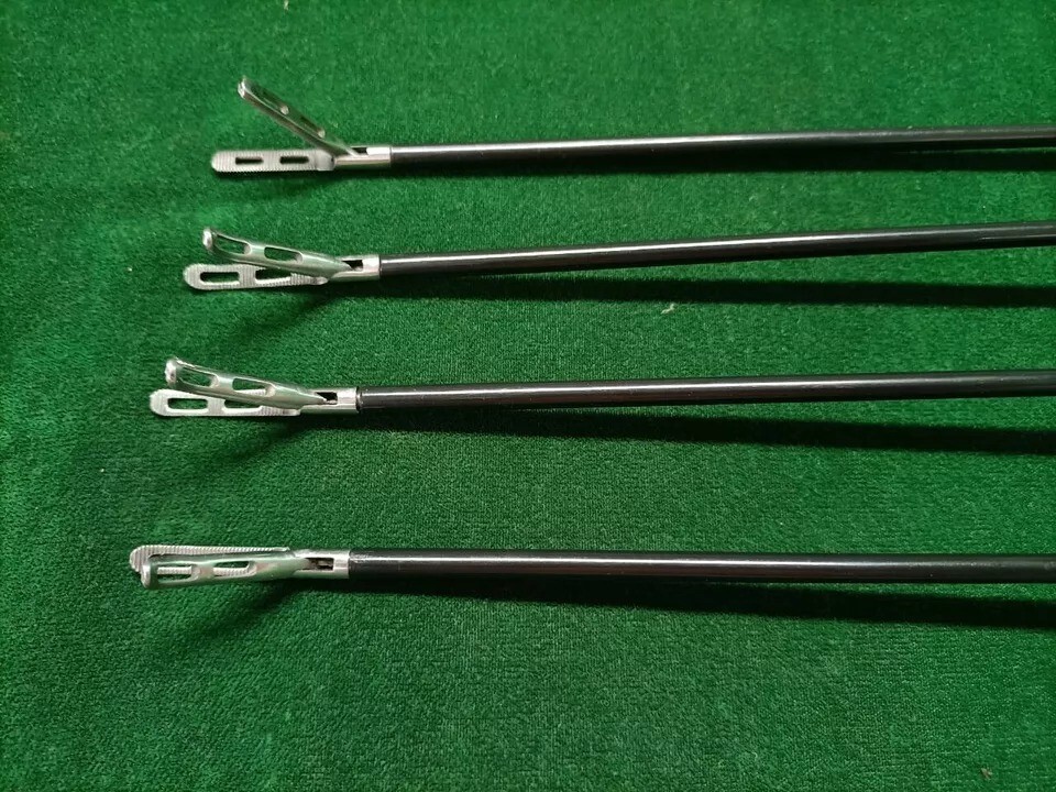 4pc Laparoscopic Croce Olmi Grasper 5mmx450mm Endoscopy Reusable Instruments