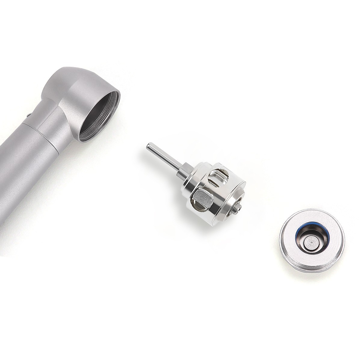 Dental LED E-generator Fiber Optic High Speed Handpiece Turbine 4 Holes