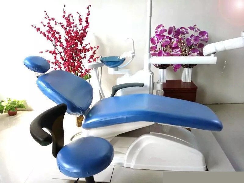 Dental Unit Chair Cover Seat Sleeves Colors Waterproof Protective PU 6 Colors