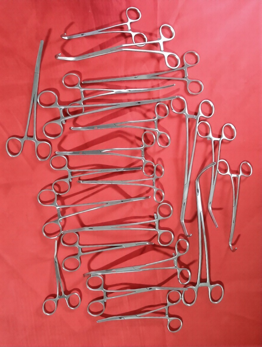 20 PCS SET VASCULAR CLAMPS SURGERY INSTRUMENTS DEBAKY SURGICAL INSTRUMENTS