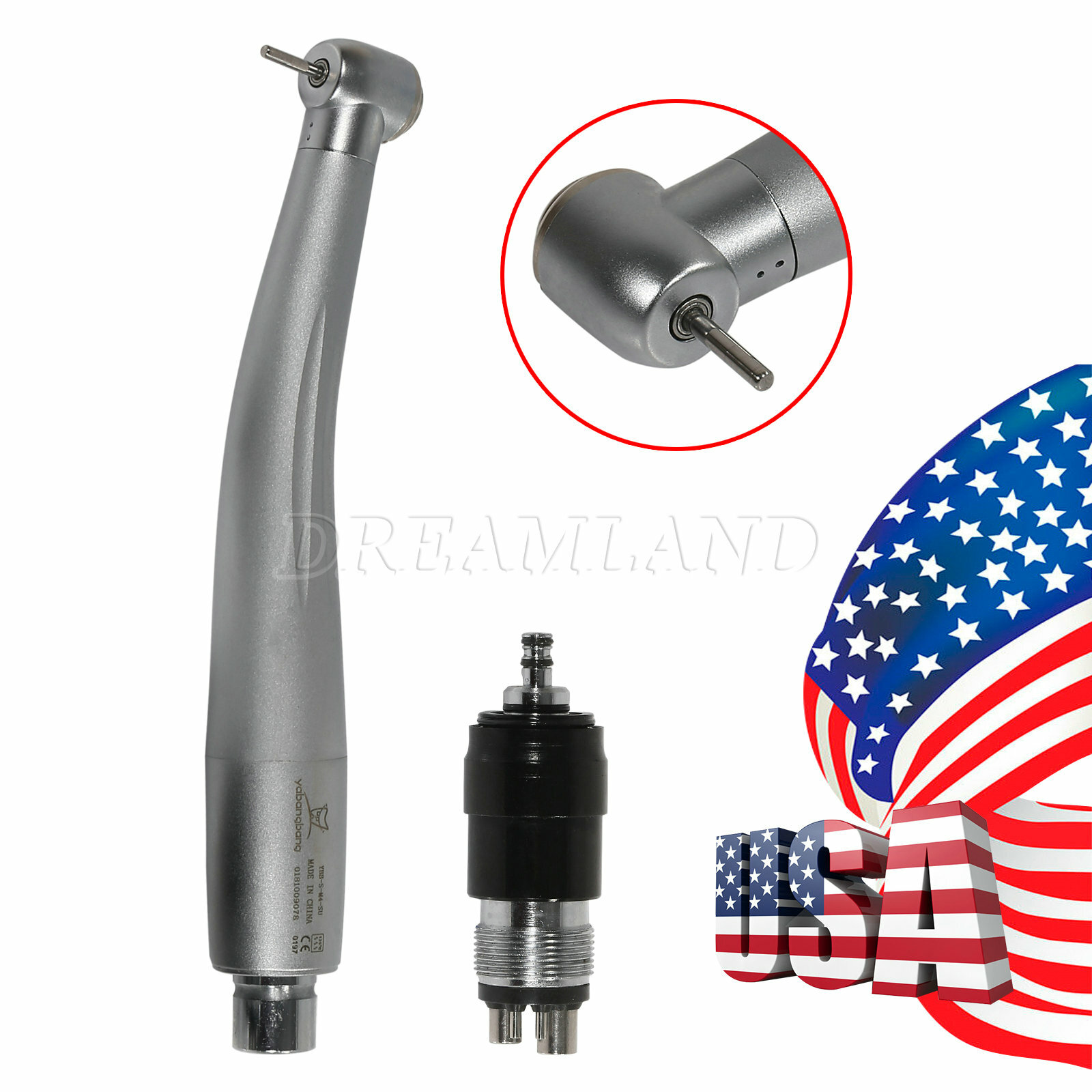 Dental High Speed Handpiece Standard Turbine & 4H Coupling YBNK4 ZXP