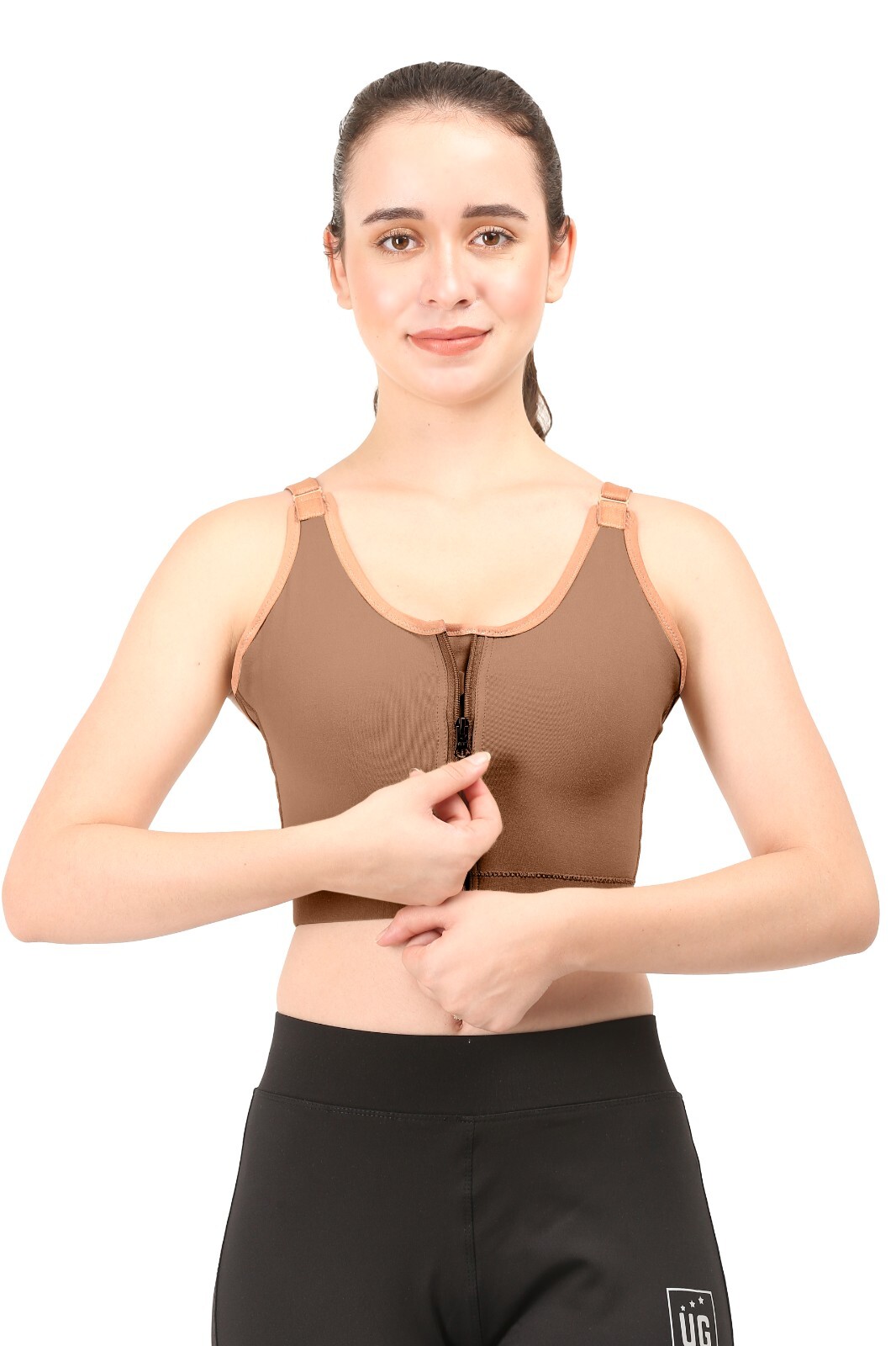 Post Surgical Medical Compression Bra |MODERATE COMPRESSION| Shoulder Adjustable