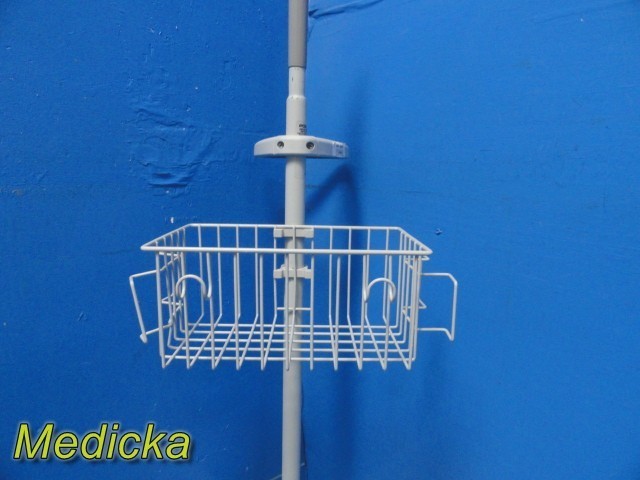 GCX PolyMount Mobile Rolling Equipment Stand Cart w/ Utility Basket ~ 40001