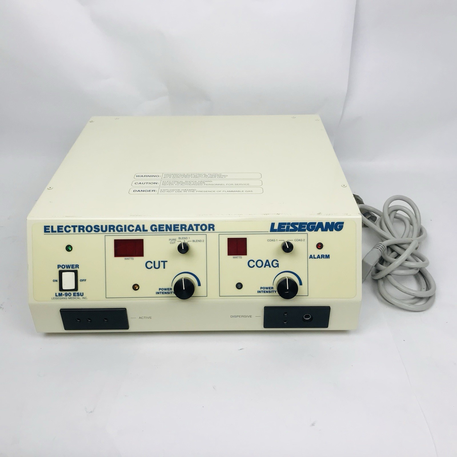 Leisegang LM-90 ESU – Electrosurgical Generator, Powers On