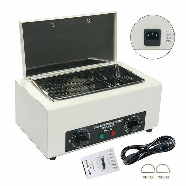 Mini High Temperature Dry Heat Sterilizer Sterilization Cabinet NV-210 US STOCK