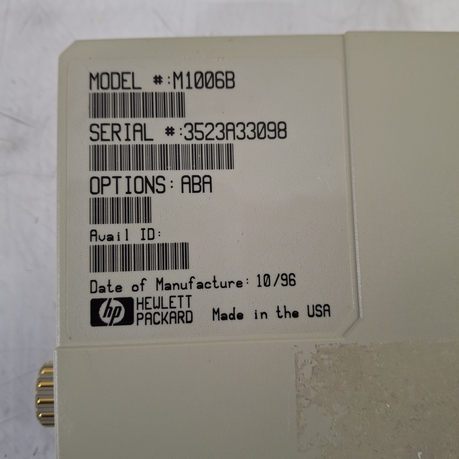 Philips M1006B Single Parameter IBP Module